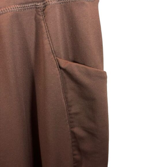 Ladies Fabletics Brand Brown Pull On High Rise Joggers Size Medium‎ - Picture 2 of 11